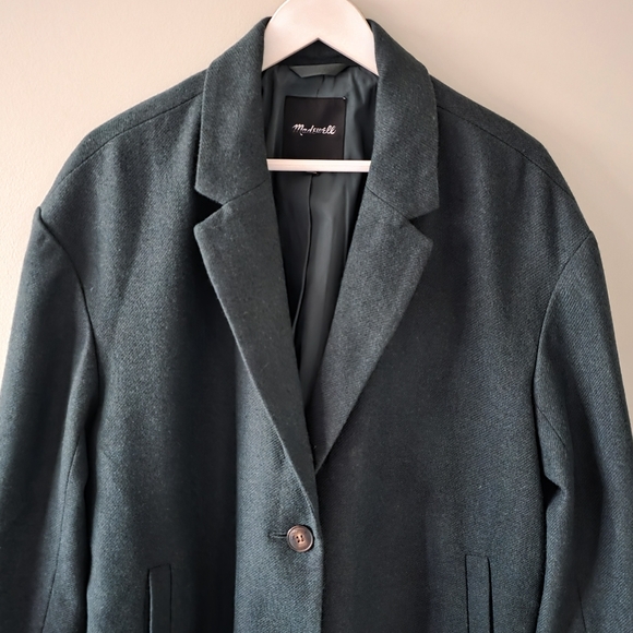 NWOT Madewell XL Modern Contemporary Relaxed French Chic Brushed Dorset Blazer - Picture 6 of 16